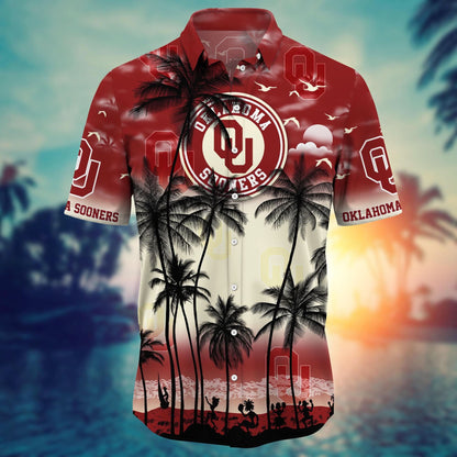 Oklahoma Sooners - Trending Aloha Shirt Summer