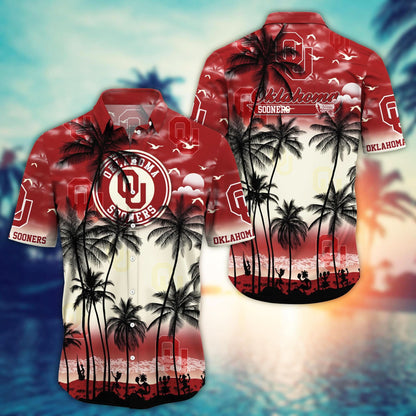 Oklahoma Sooners - Trending Aloha Shirt Summer