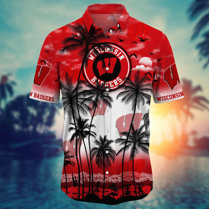 Wisconsin Badgers - Trending Aloha Shirt Summer