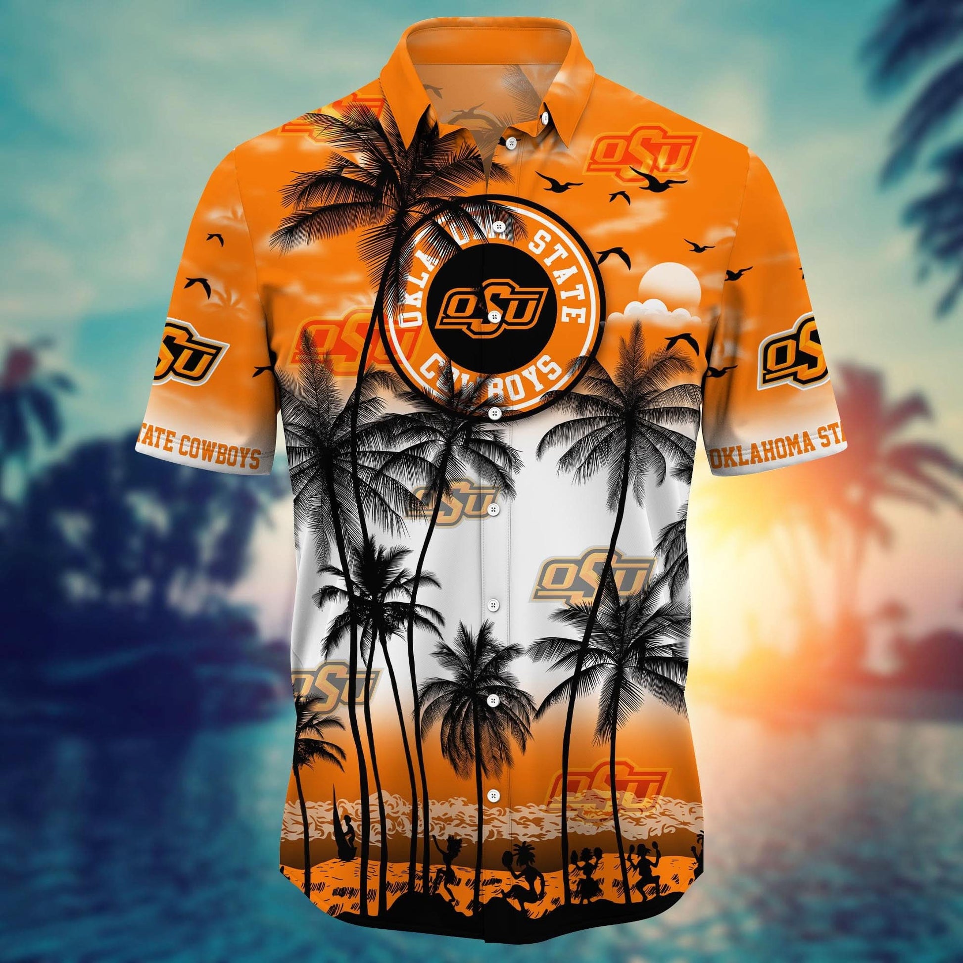 Oklahoma State Cowboys - Trending Aloha Shirt Summer