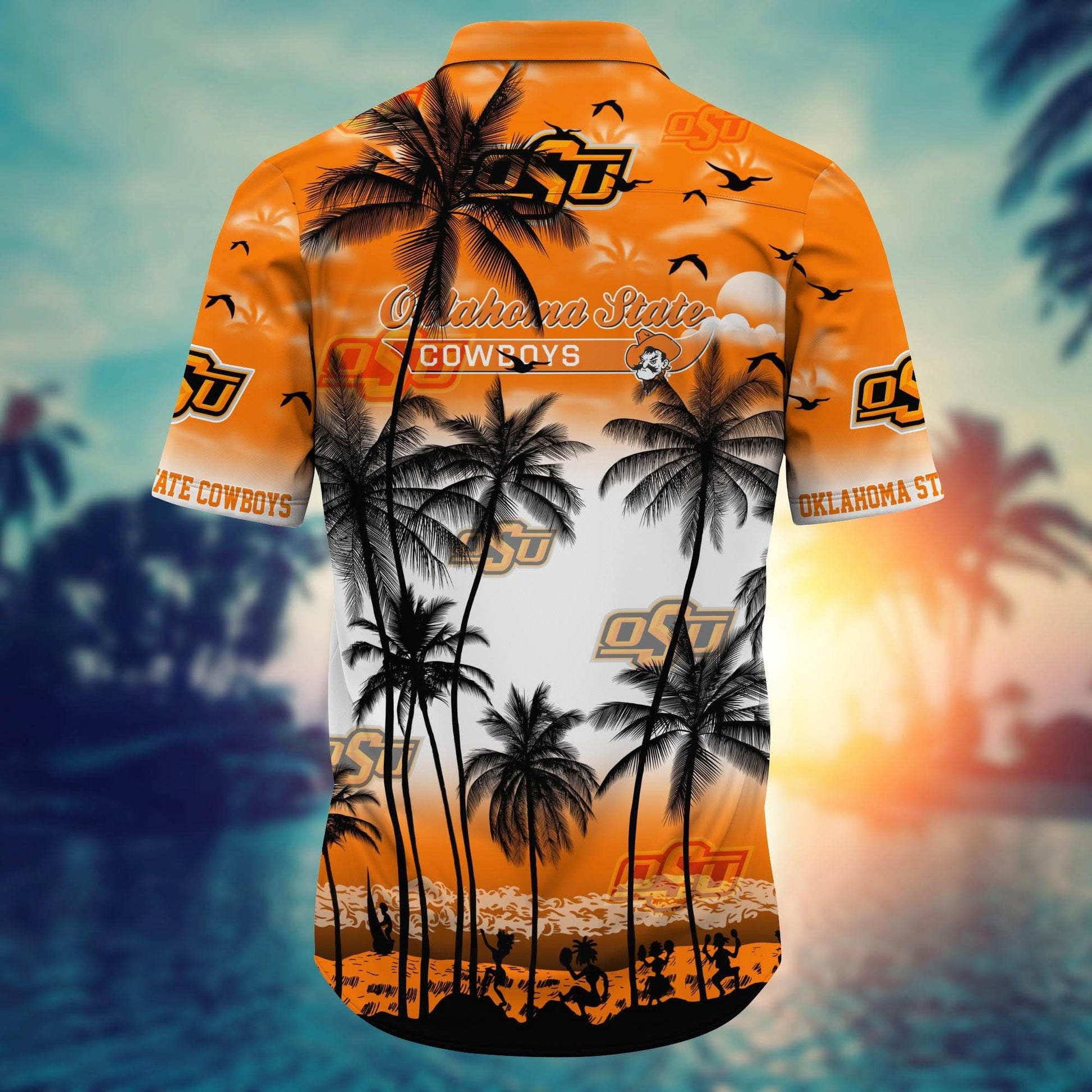 Oklahoma State Cowboys - Trending Aloha Shirt Summer