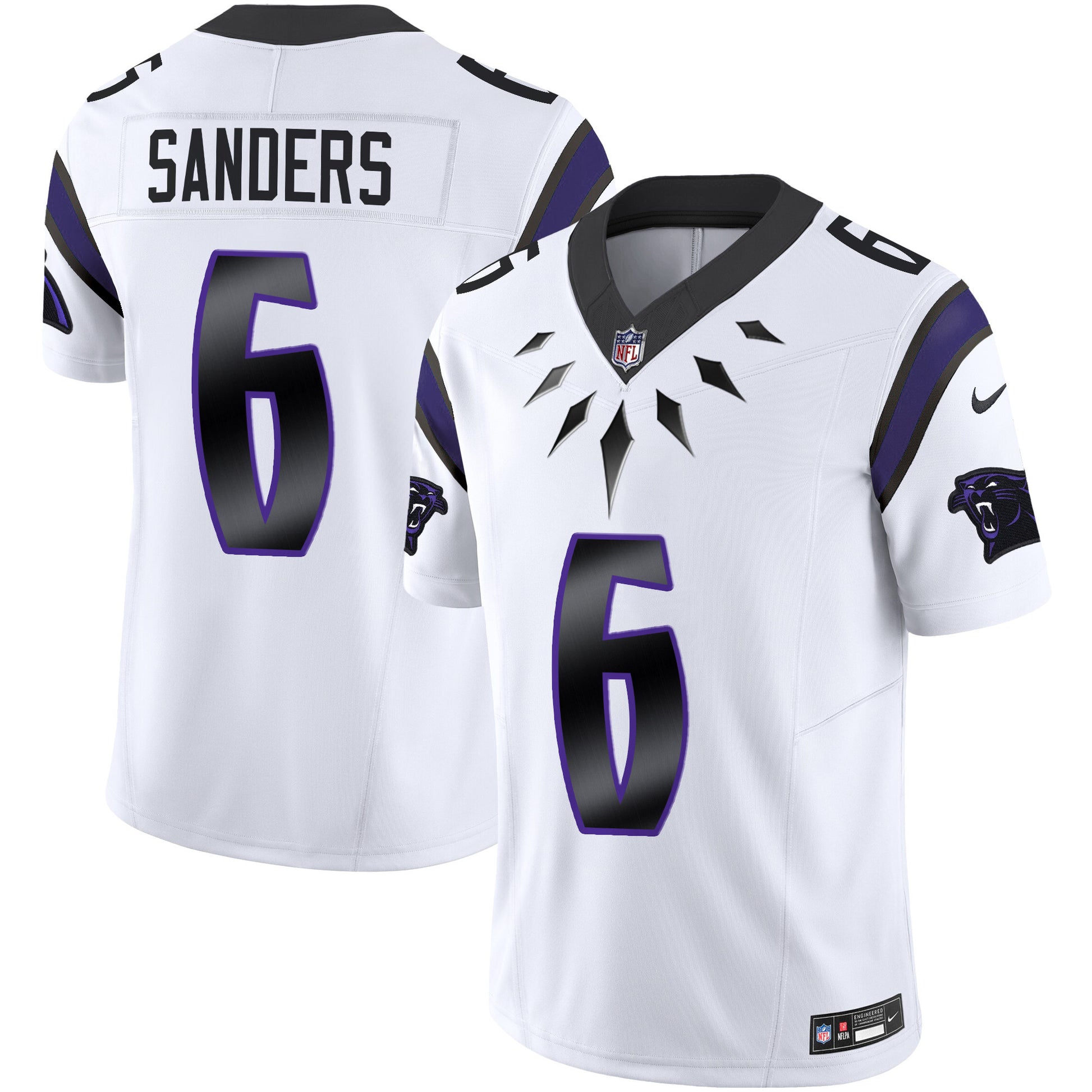 Men's Carolina Panthers Wakanda Vapor Limited Jersey - All Stitched