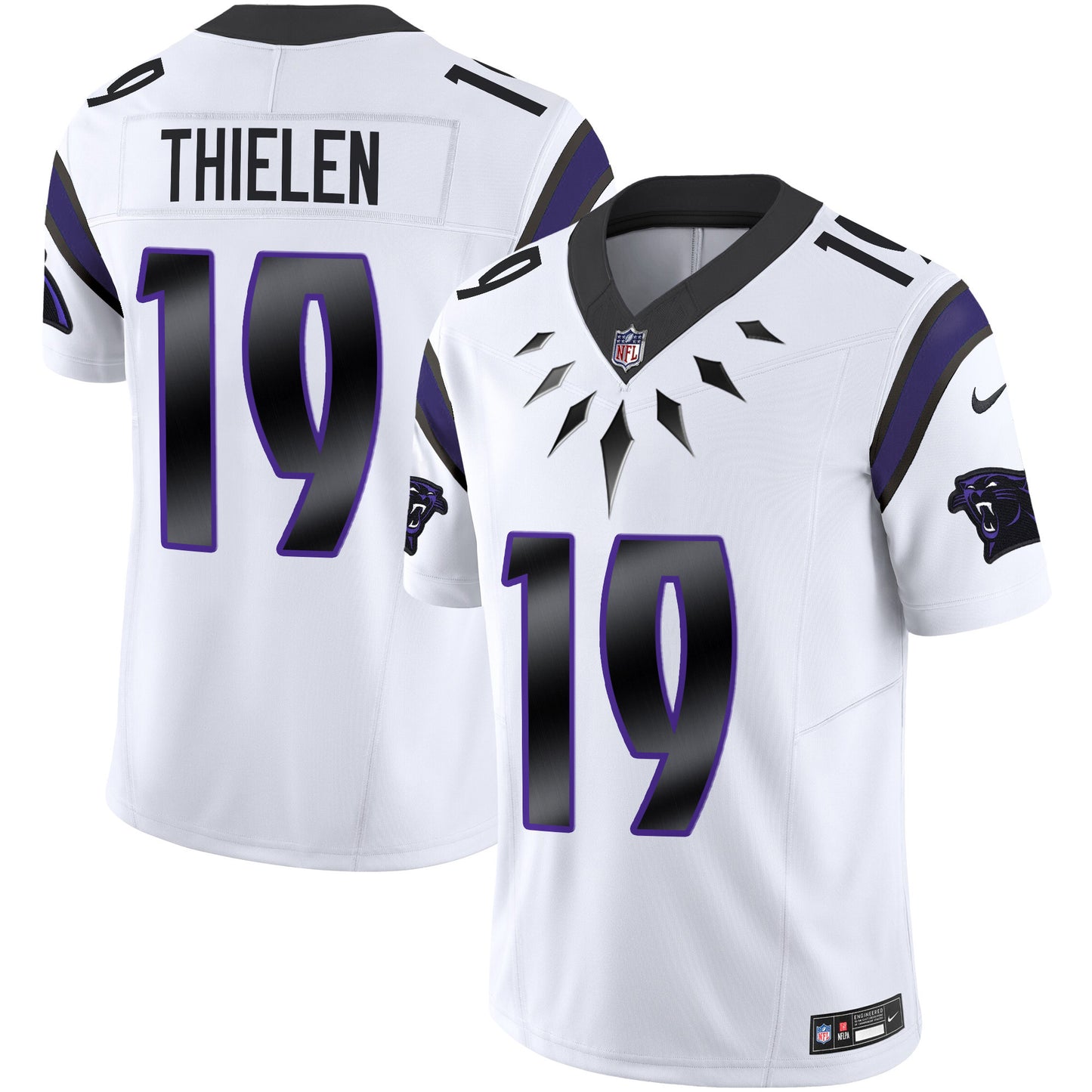 Men's Carolina Panthers Wakanda Vapor Limited Jersey - All Stitched