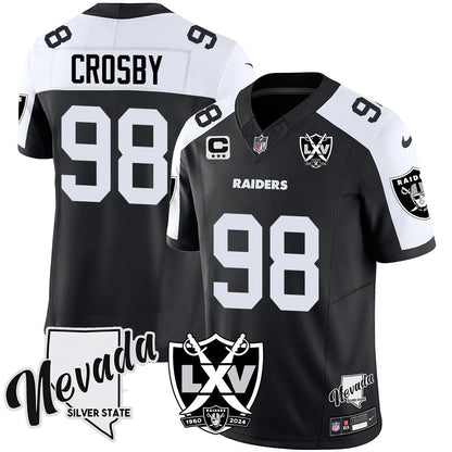 Men's Raiders 2025 Vapor Limited Jersey - 65th Anniversary - All Stitched