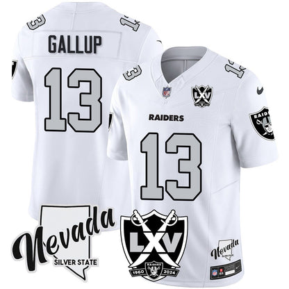 Men's Raiders 2025 Vapor Limited Jersey - 65th Anniversary - All Stitched