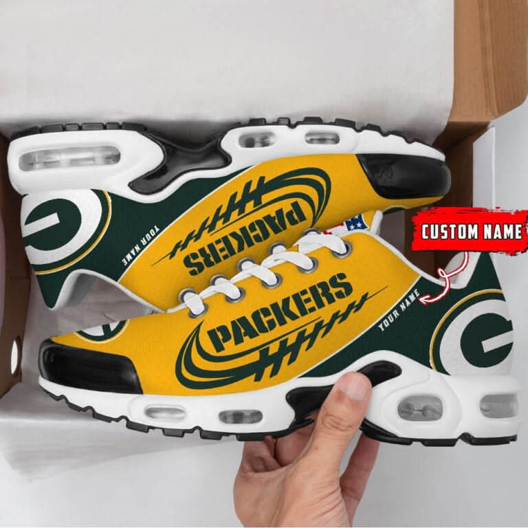 Green Bay Packers-Custom Name-TN Shoes Perfect Gift