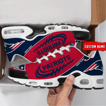 New England Patriots-Custom Name-TN Shoes Perfect Gift