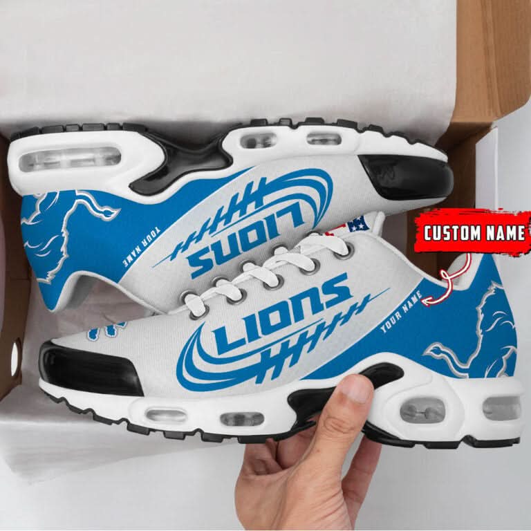 Detroit Lions-Custom Name-TN Shoes Perfect Gift