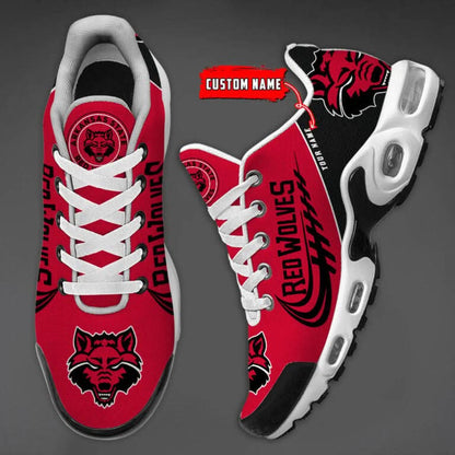 Arkansas State Red Wolves-Custom Name-TN Shoes
