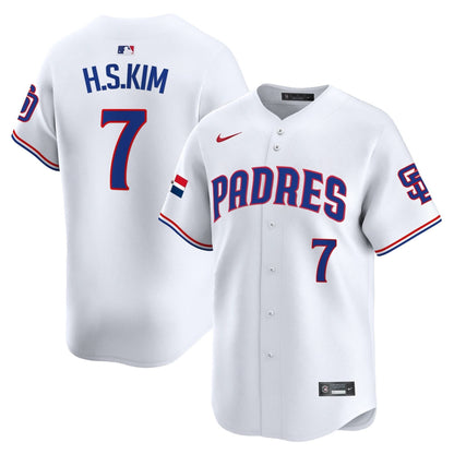 Padres Dominican Republic Vapor Premier Limited Jersey - All Stitched