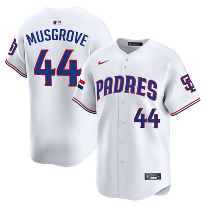 Padres Dominican Republic Vapor Premier Limited Jersey - All Stitched