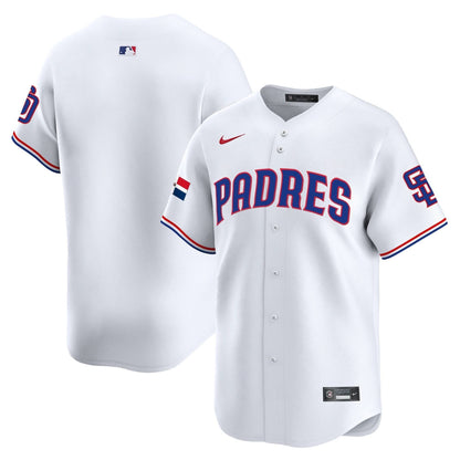 Padres Dominican Republic Vapor Premier Limited Jersey - All Stitched
