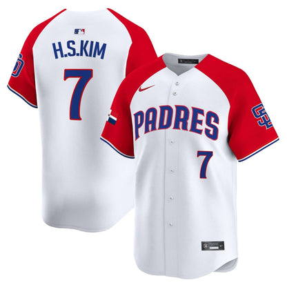 Padres Dominican Republic Vapor Premier Limited Jersey - All Stitched