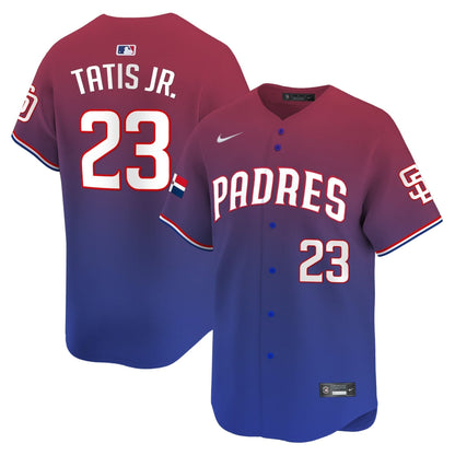 Padres Dominican Republic Vapor Premier Limited Jersey - All Stitched