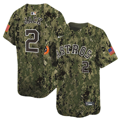 Men's Houston Astros USMC Alternate Vapor Premier Limited Jersey - All Stitched