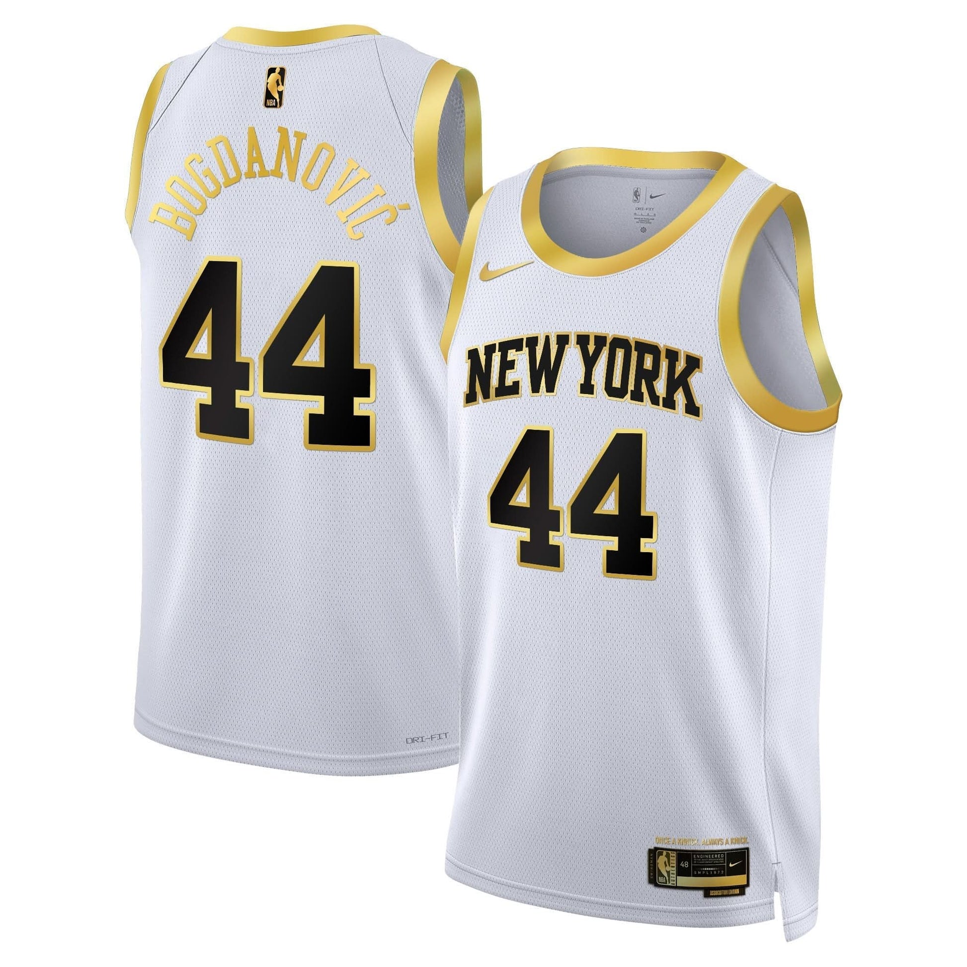 Men's New York Knicks Swingman Jersey - All Stitched