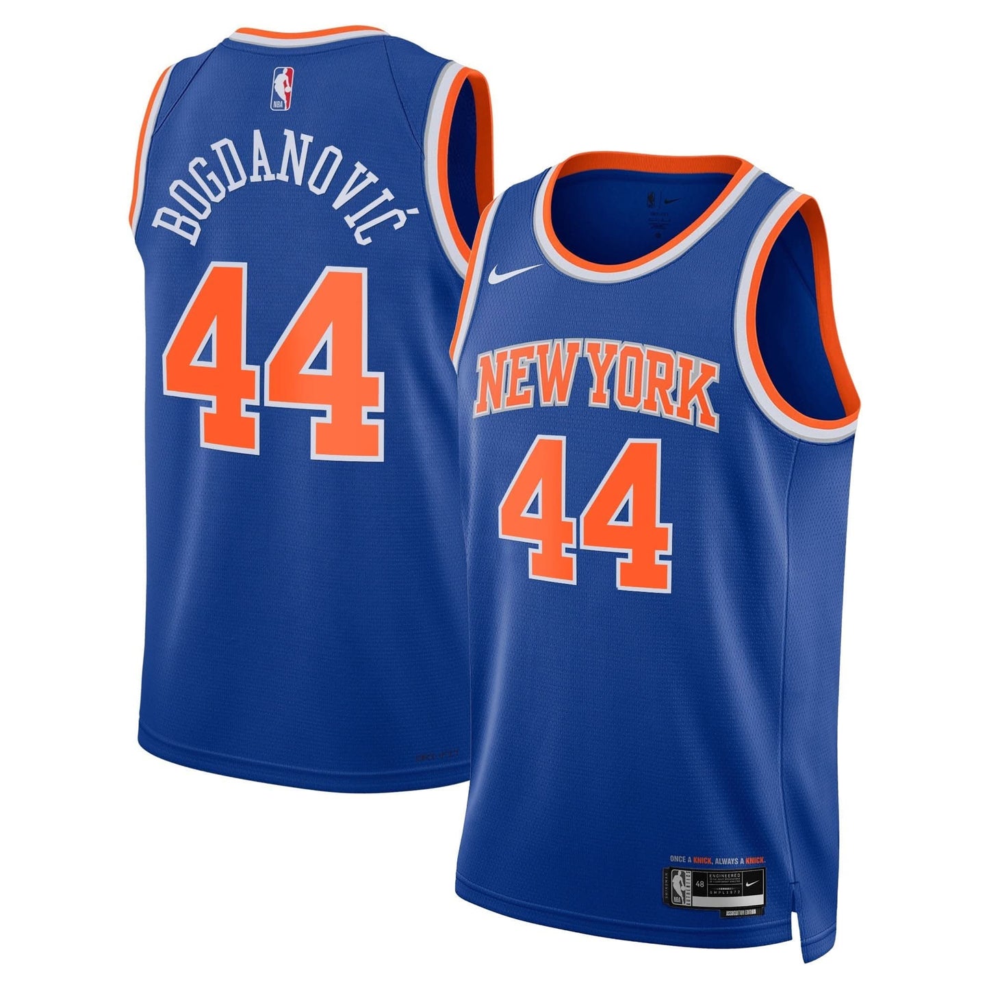 Men's New York Knicks Swingman Jersey - All Stitched