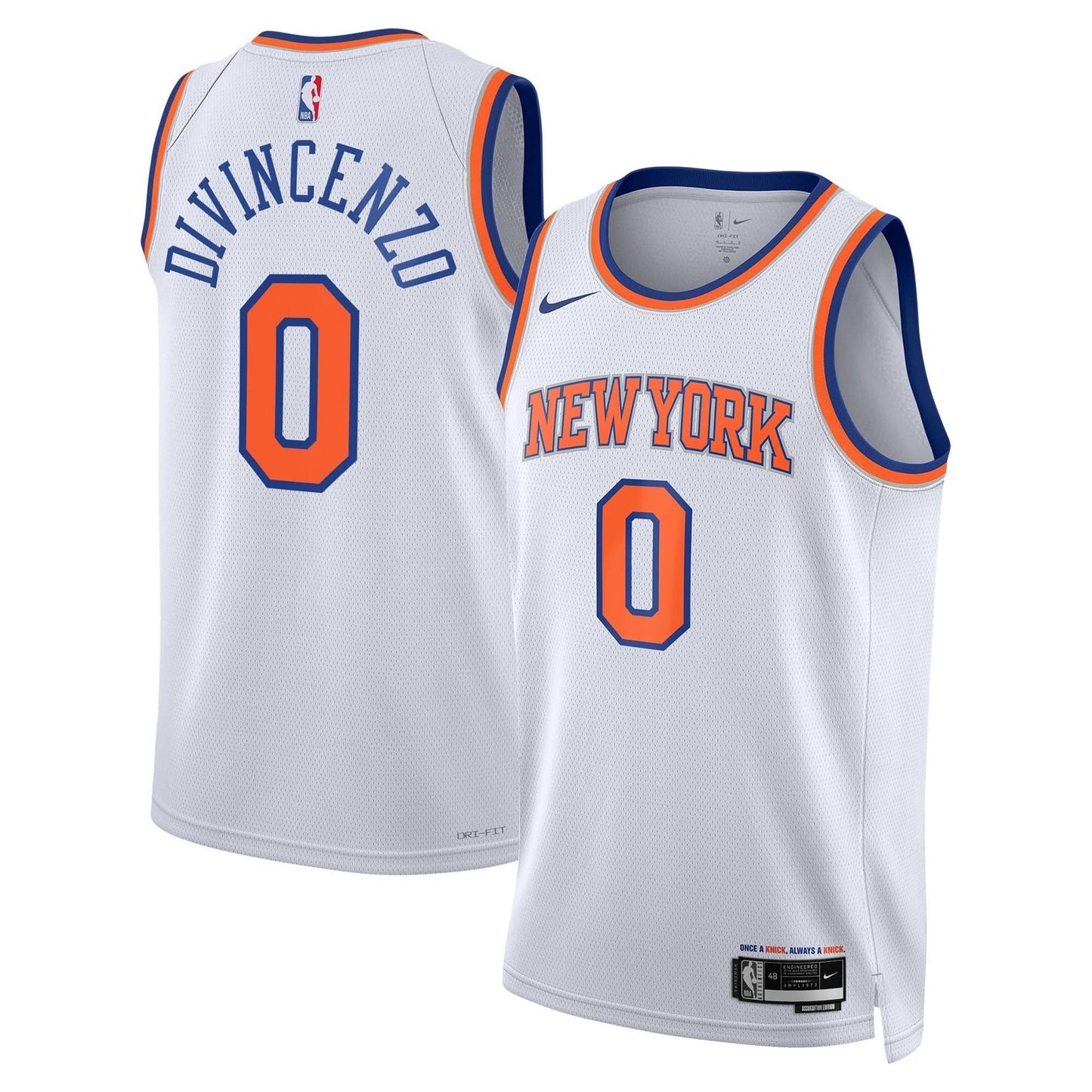 Men's New York Knicks Swingman Jersey - All Stitched