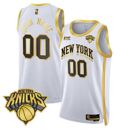 New York Knicks Swingman Custom Jersey V3 - All Stitched