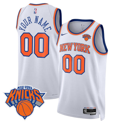 New York Knicks Swingman Custom Jersey V2 - All Stitched