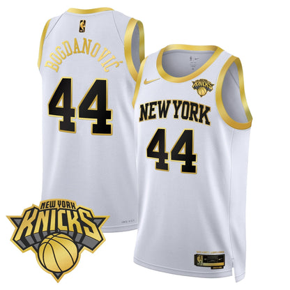 Men's New York Knicks Swingman Jersey V2 - All Stitched
