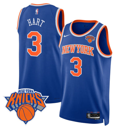 Men's New York Knicks Swingman Jersey V2 - All Stitched