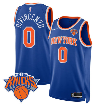 Men's New York Knicks Swingman Jersey V2 - All Stitched