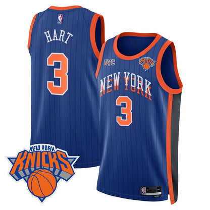 Men's New York Knicks Swingman Jersey V2 - All Stitched