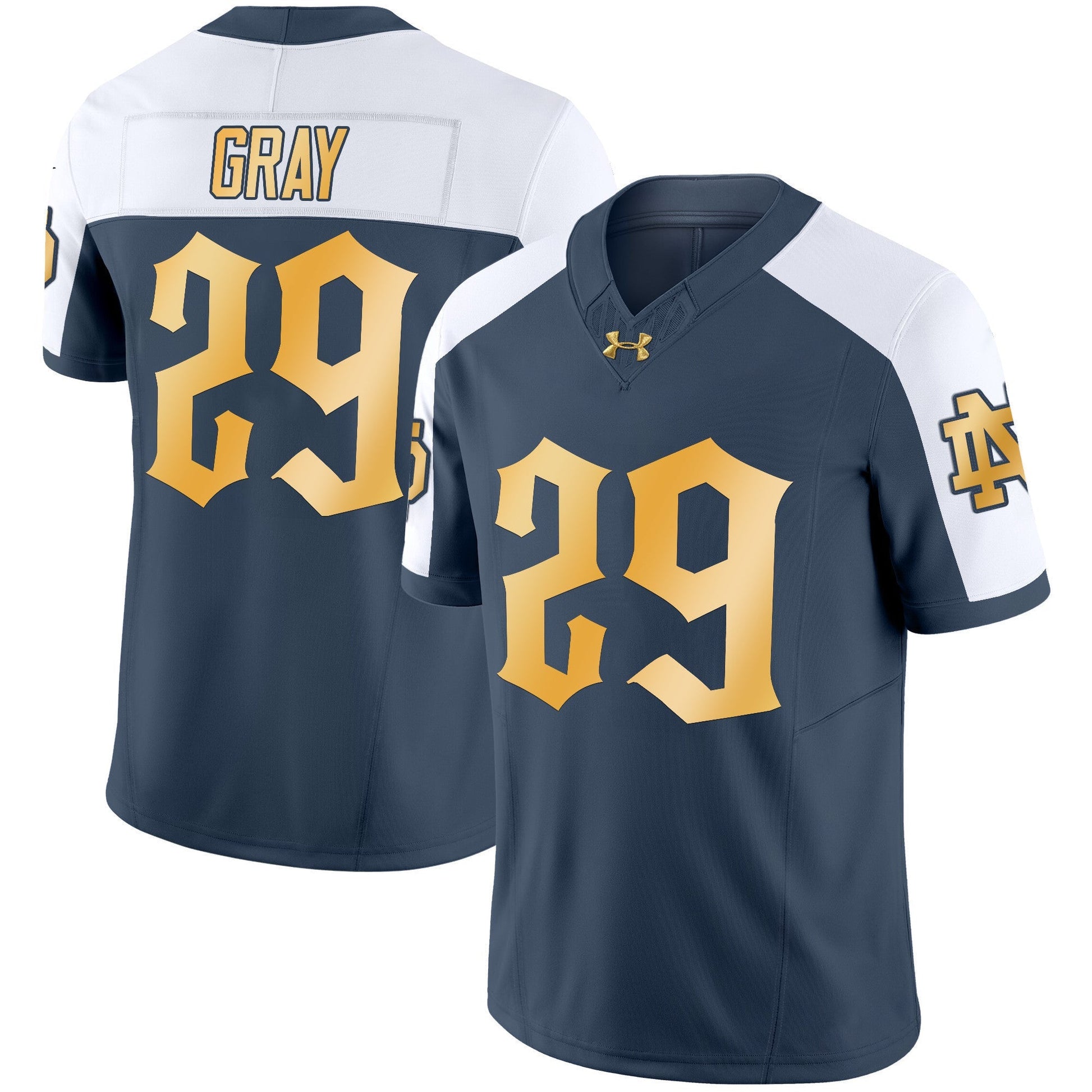 Men's Notre Dame Fighting Irish 2024 Vapor Limited Jersey - All Stitched