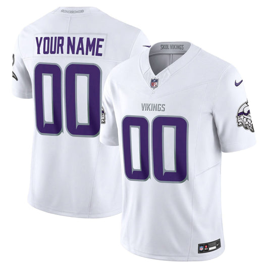 Minnesota Vikings 2024 Winter Warrior Vapor Limited Custom Jersey - All Stitched