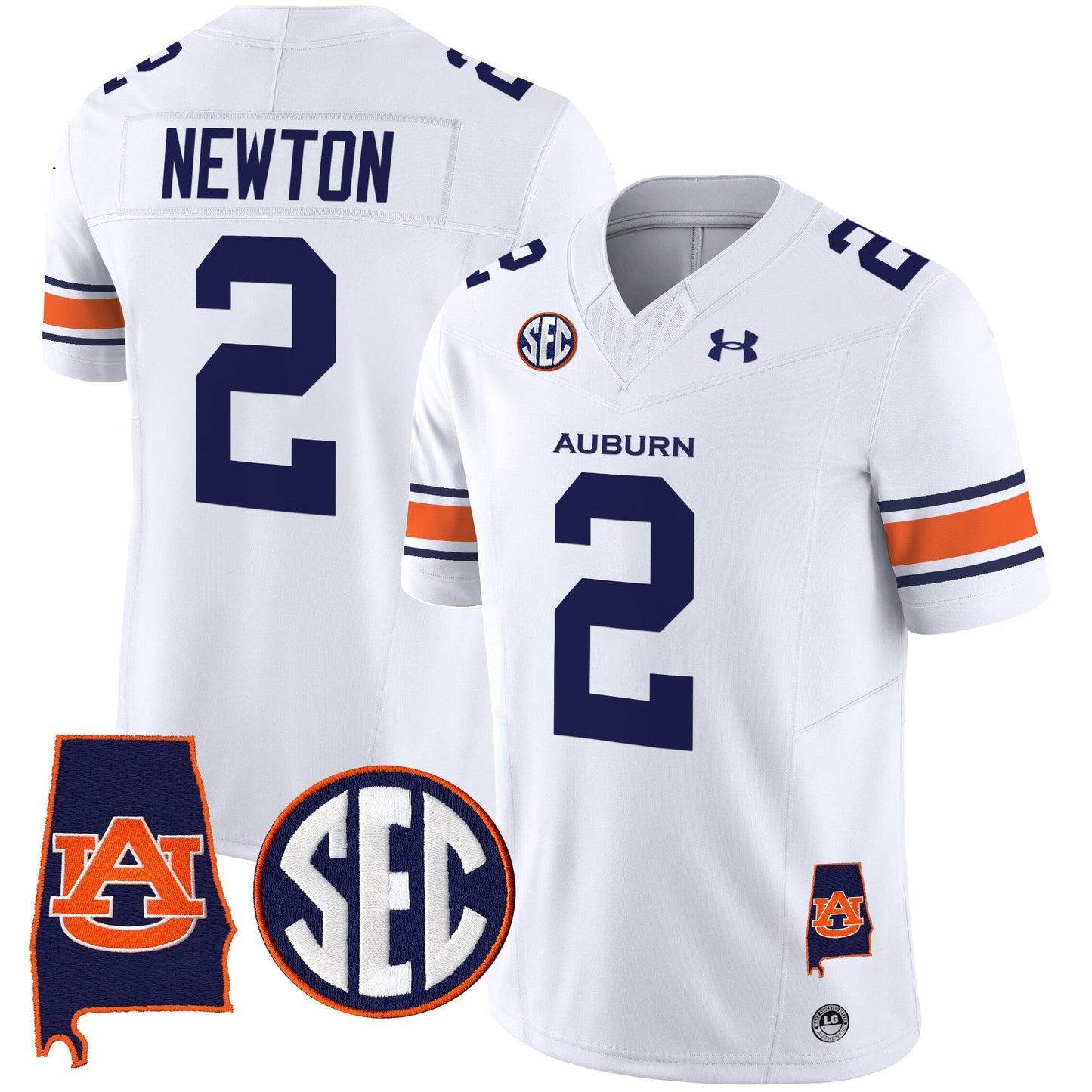 Men's Auburn Tigers 2024 Alabama Patch Vapor Limited Jersey - All Stitched