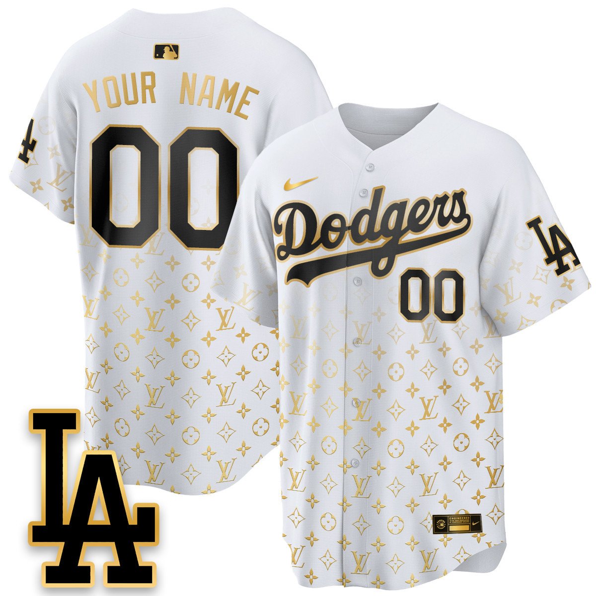 Los Angeles Dodgers Custom Luxury Jersey