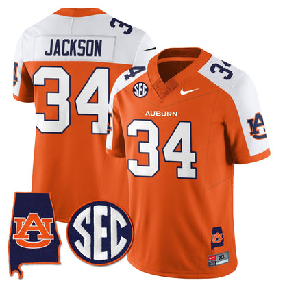 Auburn Tigers Alabama Patch Vapor Limited Jersey - All Stitched