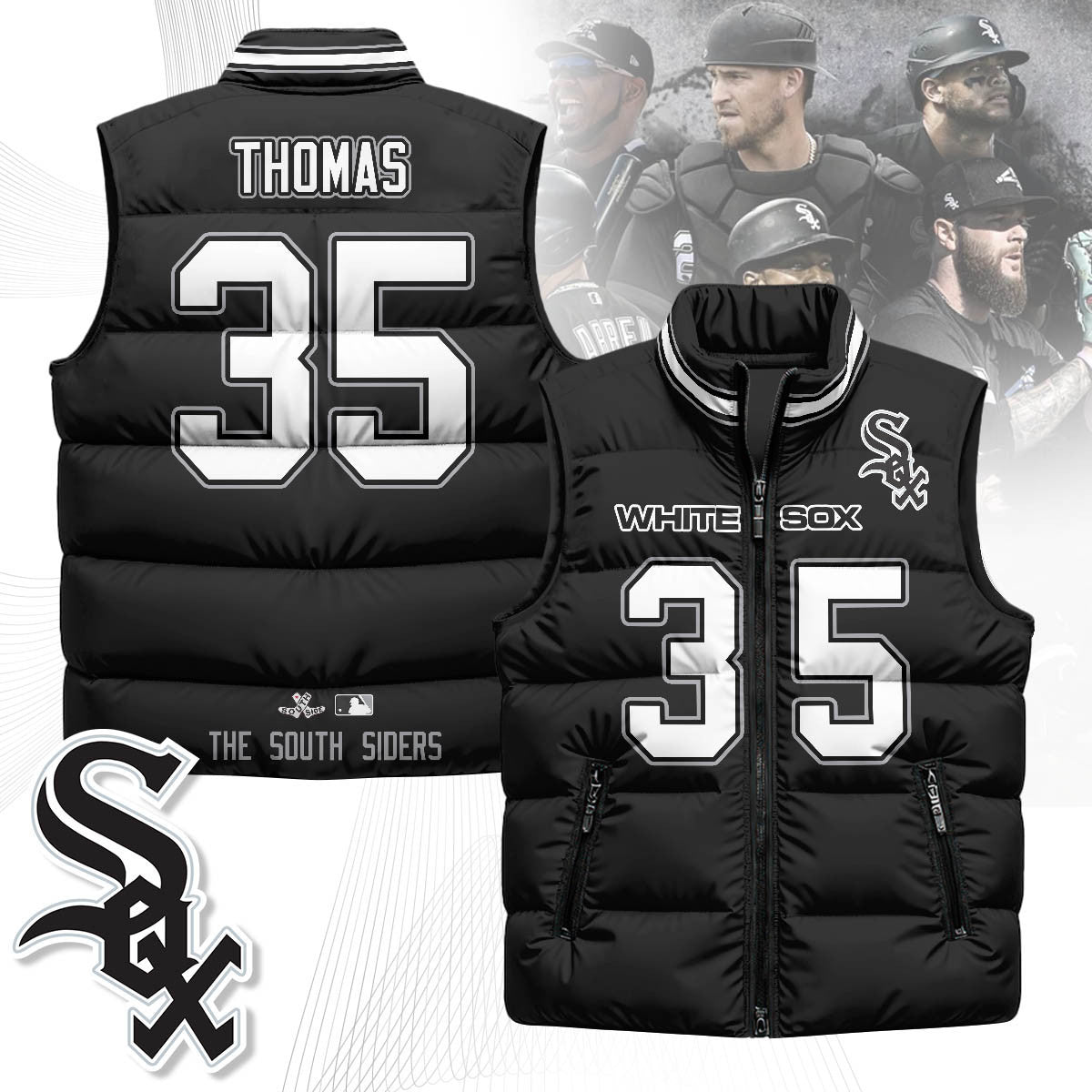 Chicago White Sox Unisex Puffer Vest