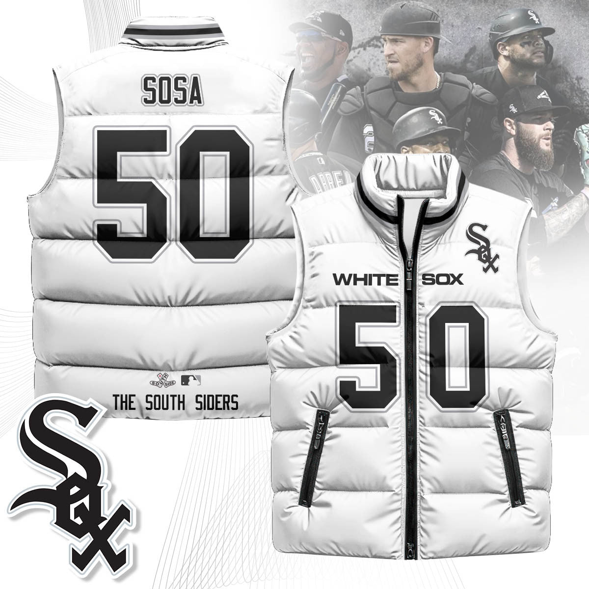 Chicago White Sox Unisex Puffer Vest