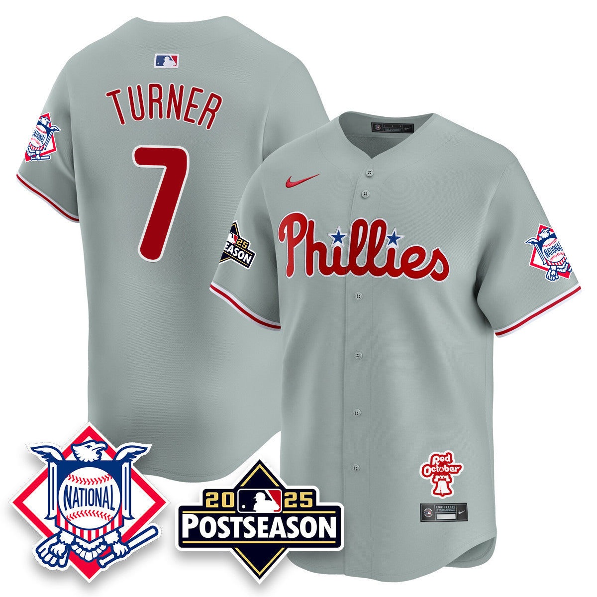 Men's Philadelphia Phillies 2025 Postseason Jersey - All Stitched