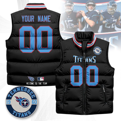Tennessee Titans Unisex Puffer Vest