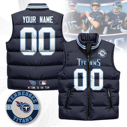 Tennessee Titans Unisex Puffer Vest