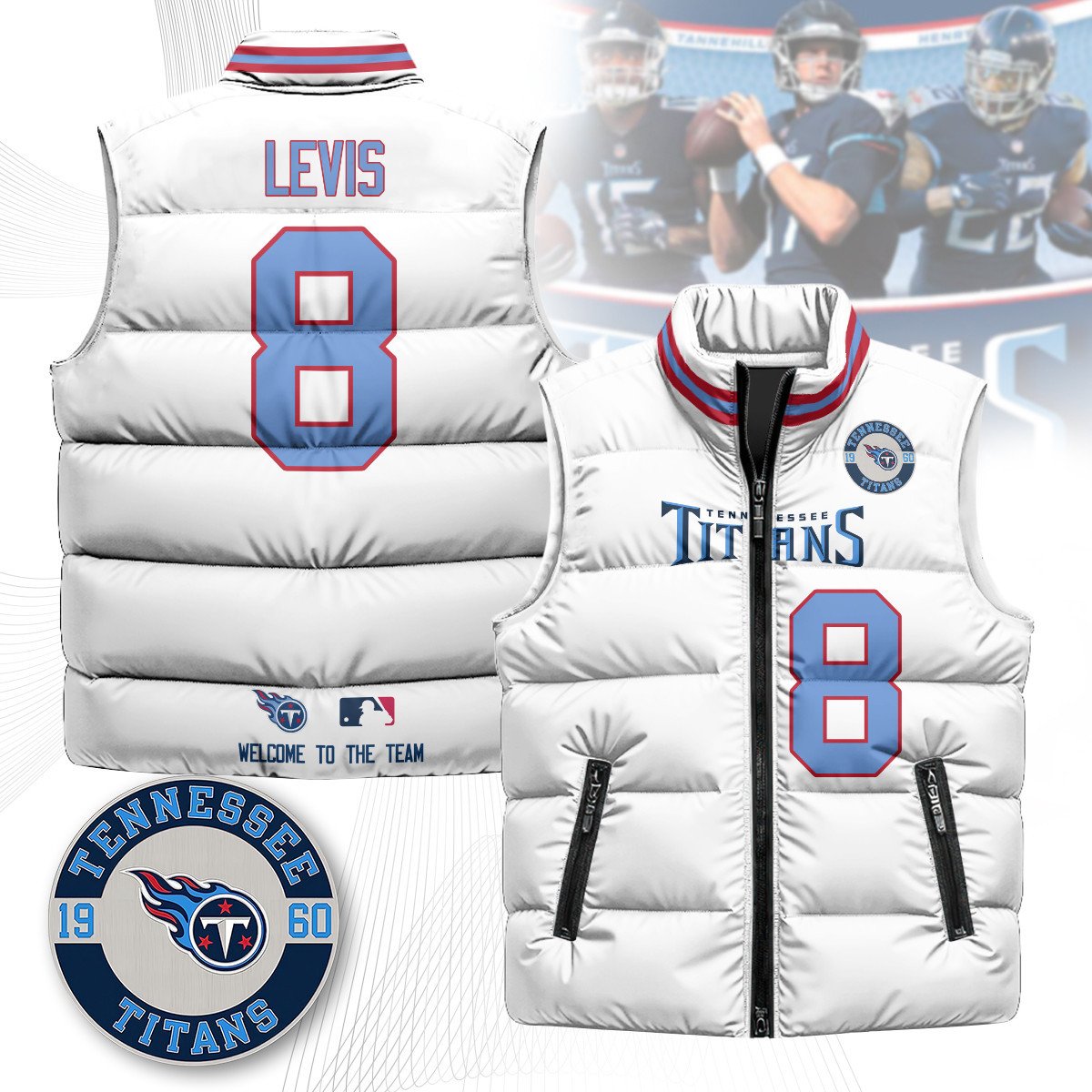 TEN Unisex Puffer Vest