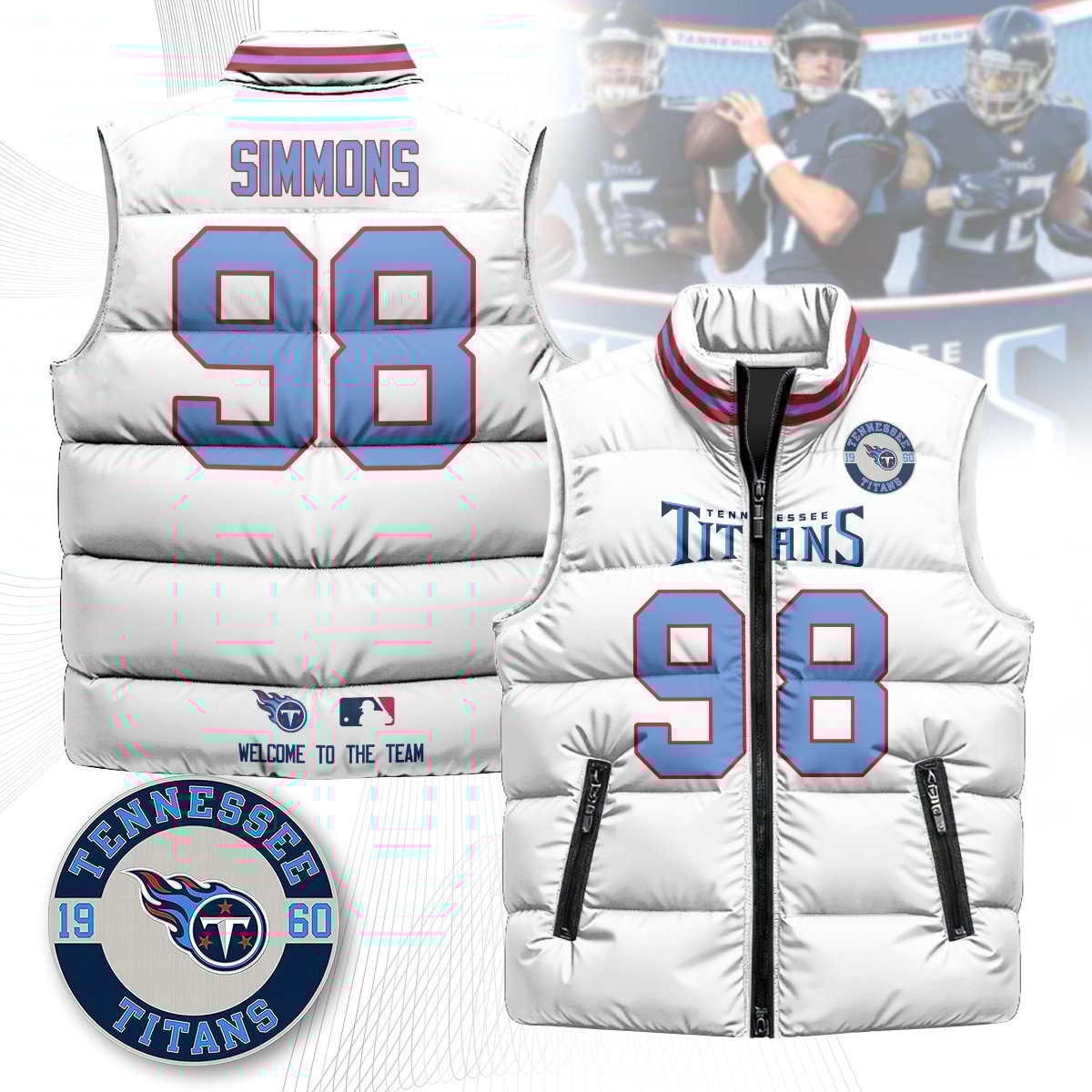 TEN Unisex Puffer Vest