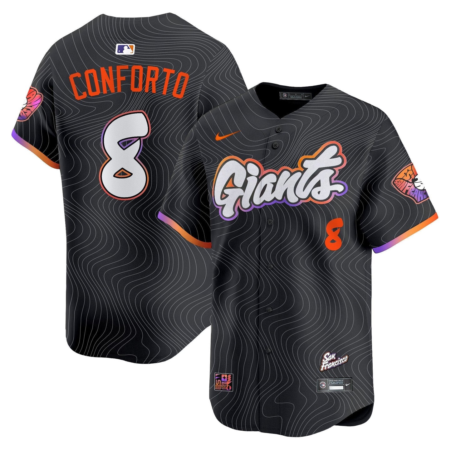 San Francisco Giants 2025 City Connect Vapor Premier Limited Jersey - All Stitched