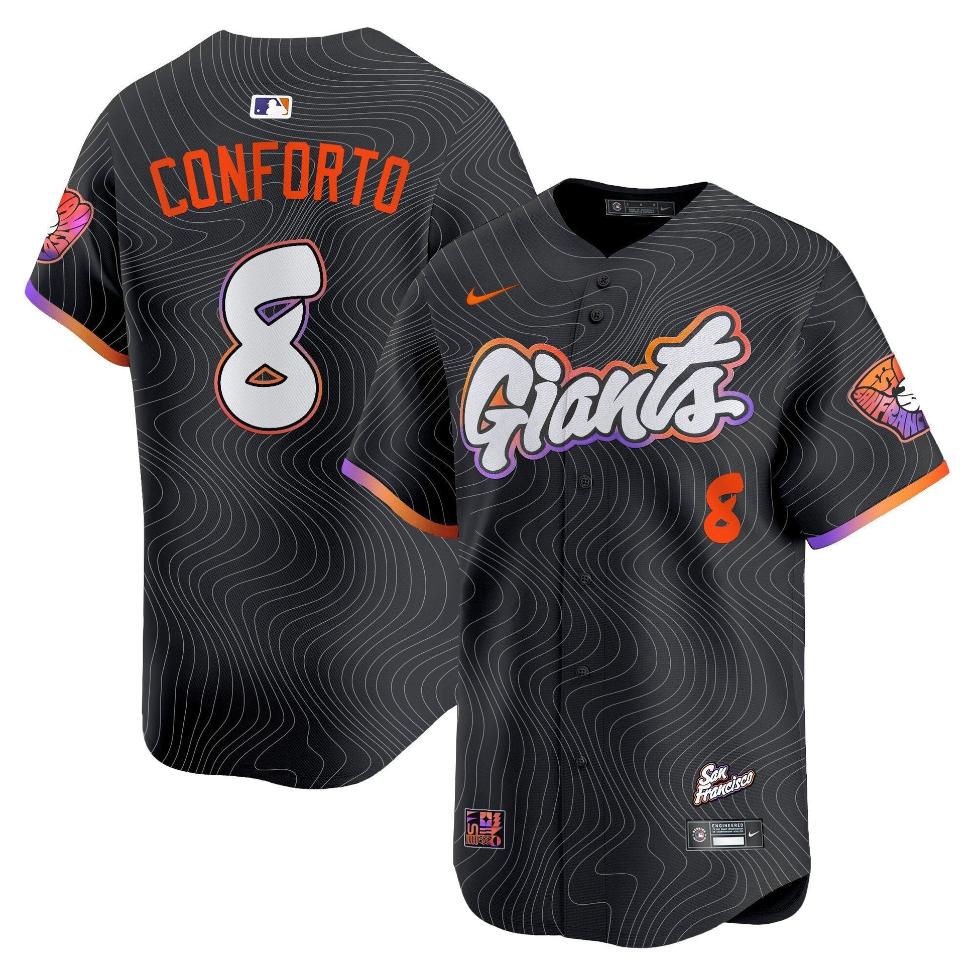 San Francisco Giants 2025 City Connect Vapor Premier Limited Jersey - All Stitched
