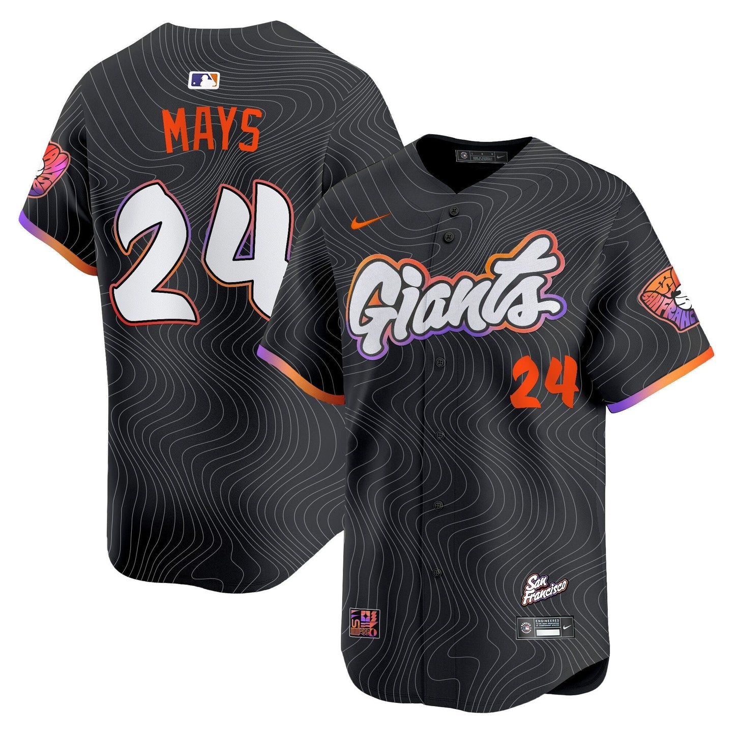 San Francisco Giants 2025 City Connect Vapor Premier Limited Jersey - All Stitched