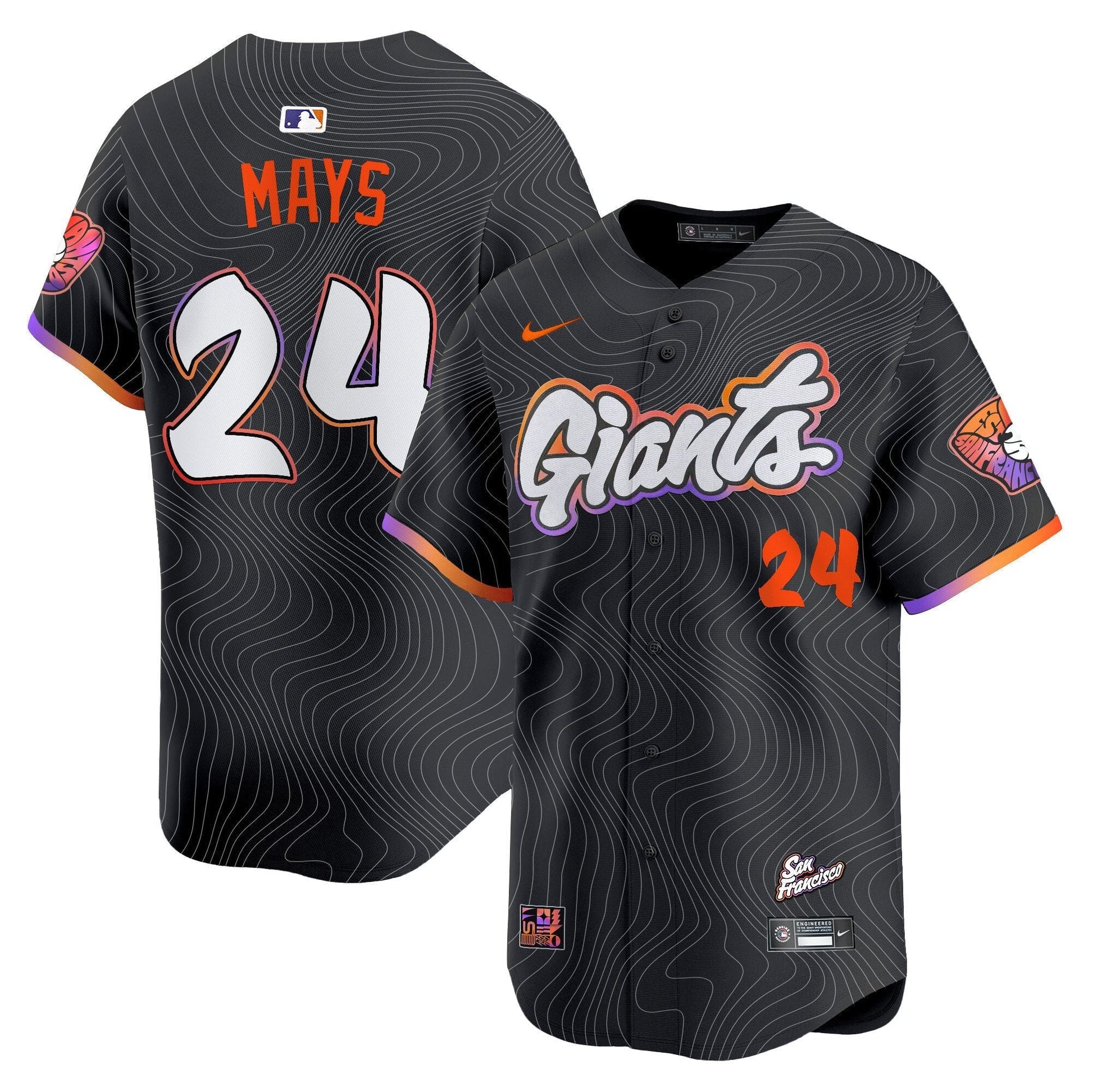 San Francisco Giants 2025 City Connect Vapor Premier Limited Jersey - All Stitched
