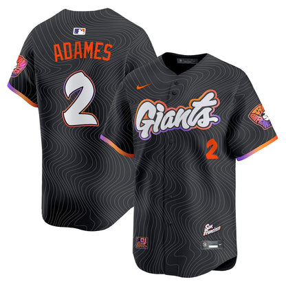 San Francisco Giants 2025 City Connect Vapor Premier Limited Jersey - All Stitched