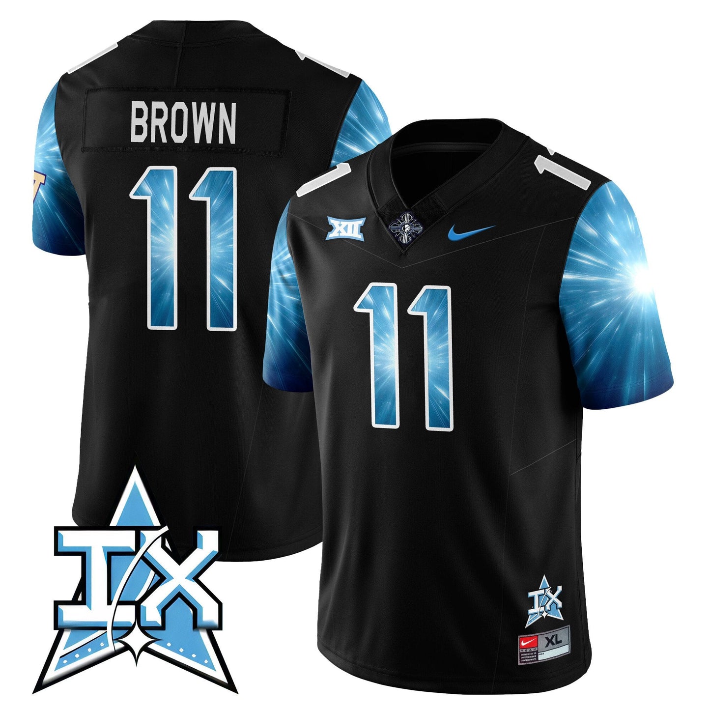 UCF Knights Football 2025 Space Game Uniform - All Stitched
