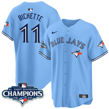 Toronto Blue Jays AL East Division Champions Jersey - All Stitched