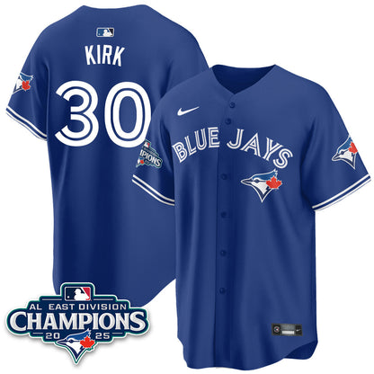 Toronto Blue Jays AL East Division Champions Jersey - All Stitched