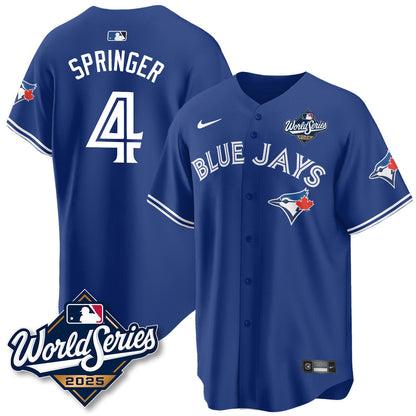 Toronto Blue Jays 2025 World Series Jersey - All Stitched