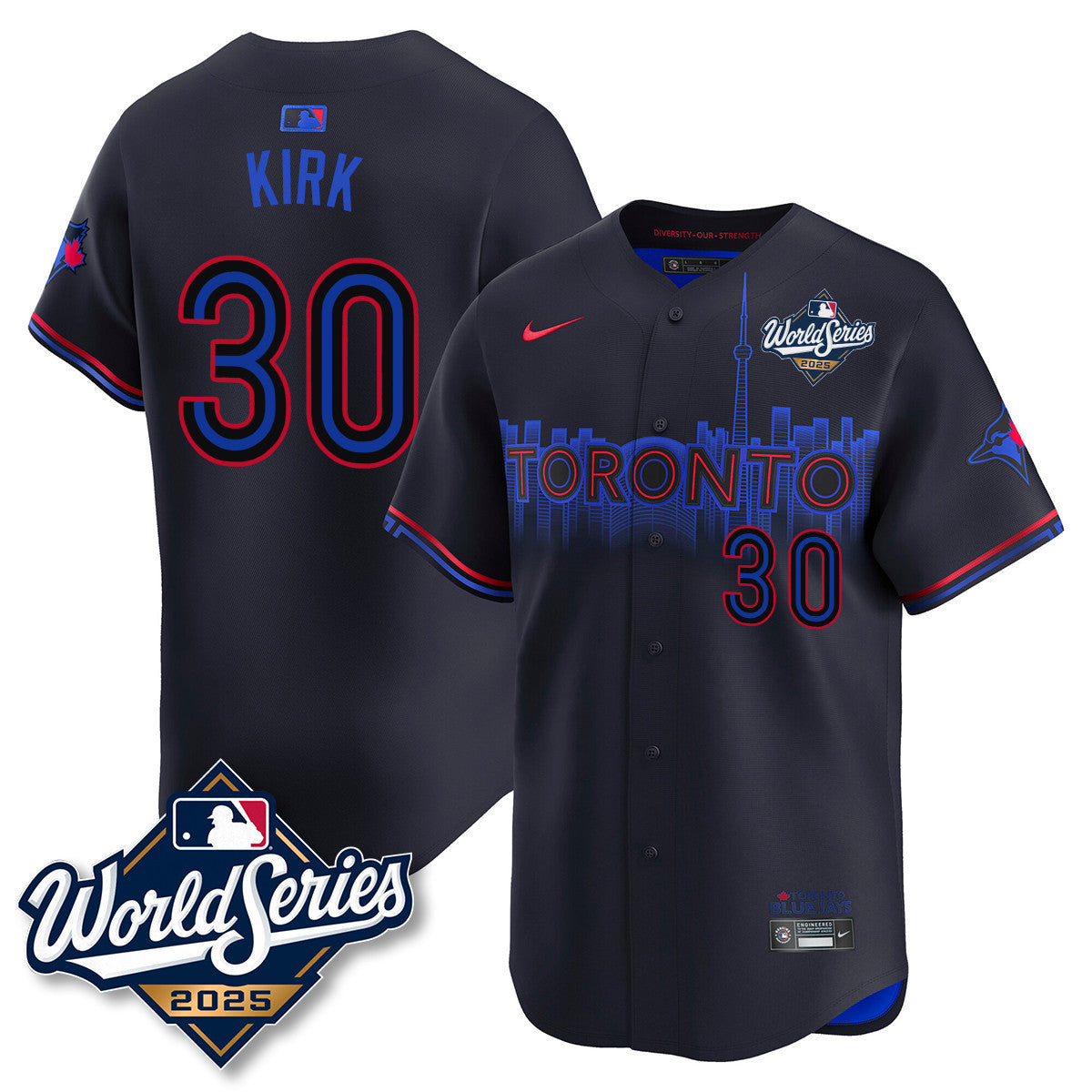 TOR 2025 World Series Jersey - All Stitched